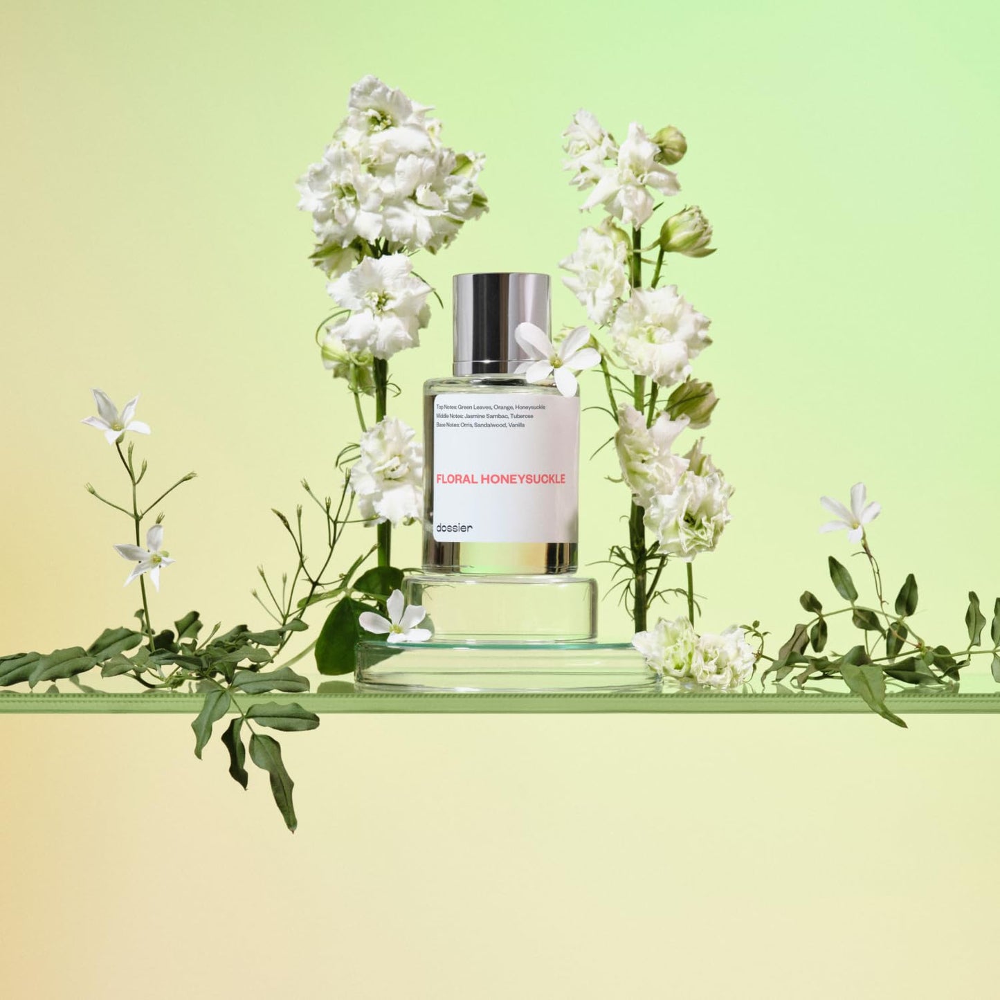 Dossier - Floral Honeysuckle - Eau de Parfum - Inspired by G.Bloom - Perfume Luxury - Pure Infused - Paraben-Free - Vegan - For Women - Fragrance 1.7 Beauty & Personal Care Dossier