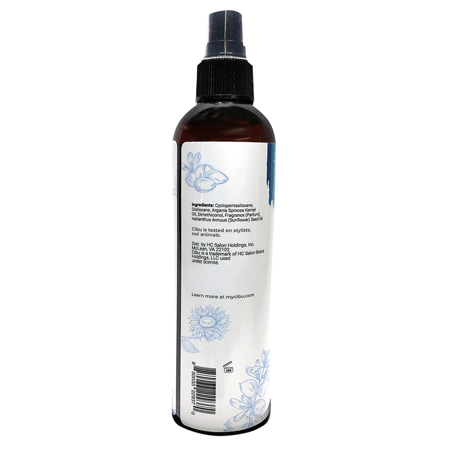 CIBU Blow Dry Accelerator | Styling Spray for Quickly Drying Hair | At-Home Frizz Treatment | Heat Protectant | 8 Ounces Beauty & Personal Care CIBU