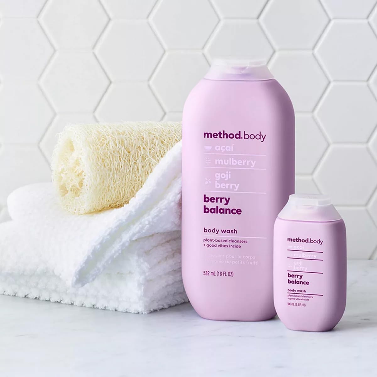 Method Body Wash - Berry Balance - 18 fl oz Beauty & Personal Care Method