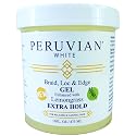 Peruvian white Braid, Loc, and Edge Gel EXTRA HOLD for Relaxed & Natural Hair, 16 oz. (Apple Cider Vinegar) Beauty & Personal Care Peruvian white