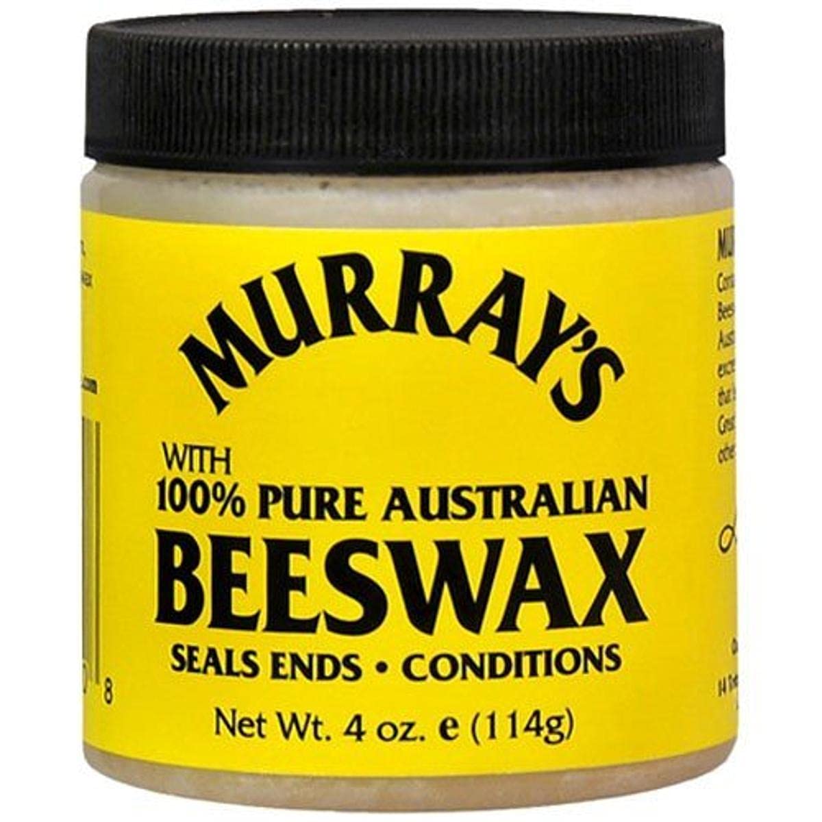 Murray's Yellow Beeswax, 4 Ounce (Pack of 3) Beauty & Personal Care Murrays