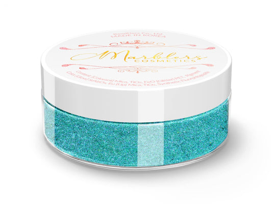 MARBLERS Chunky Natural Mica Powder [Capri Pearl] 0.11oz (3g) | Highly Pigmented | Non-Toxic, Vegan, Cruelty-Free | Eyeshadow, Body Butter, Nail Beauty & Personal Care MARBLERS