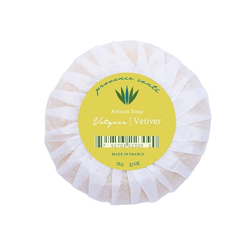 Provence Sante Luxury French Cleansing Bar - Moisturizing Shea Butter - Triple-milled Vetiver Fragrance, 2.7oz (Pack of 6) Beauty & Personal Care Provence Sante