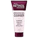 LIVAURA Retinol Anti-Aging Gel Cleanser - Gently Cleans Impurities From Pores & Exfoliates for Soft, Smooth Skin - Antioxidant-Rich Micro-Beads w Beauty & Personal Care Retinol