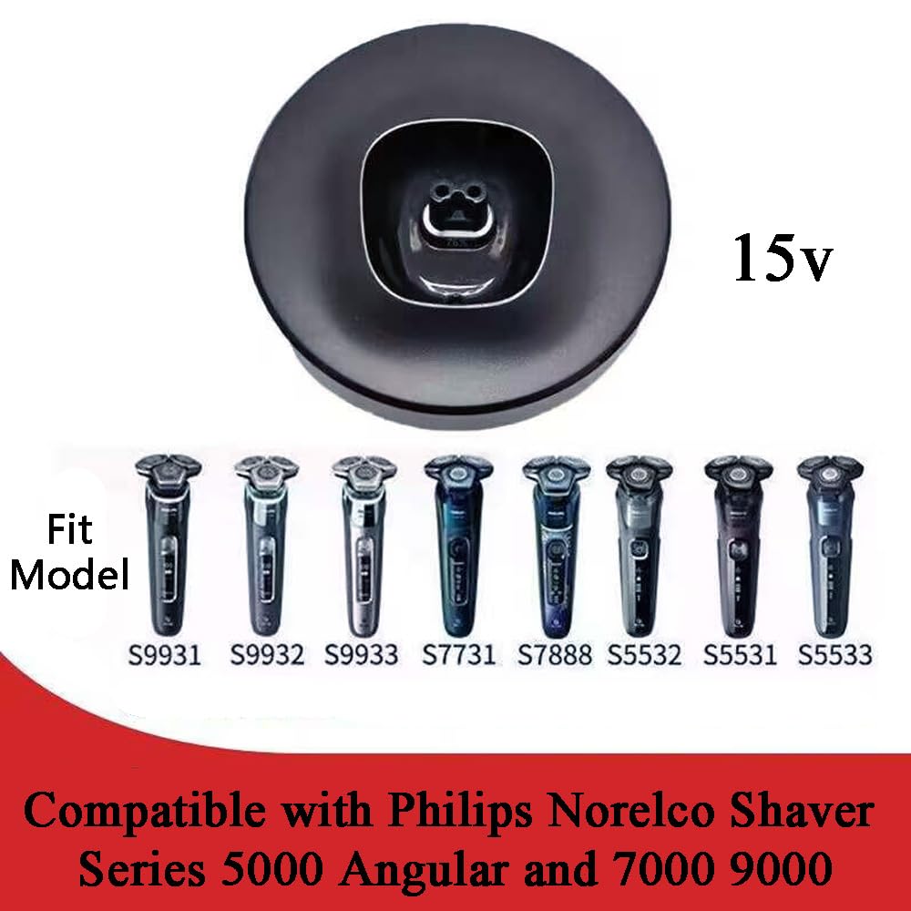 maxeylead Charging Stand Compatible with Philips Norelco Shaver S5588 S9502 S9985 S9987 S5531 S5532 S9932 S7732 S7731 Beauty and Personal Care maxeylead