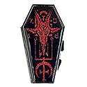 kreepsville 666 Baphomet Satanic Red Glitter Coffin Compact Beauty & Personal Care kreepsville 666