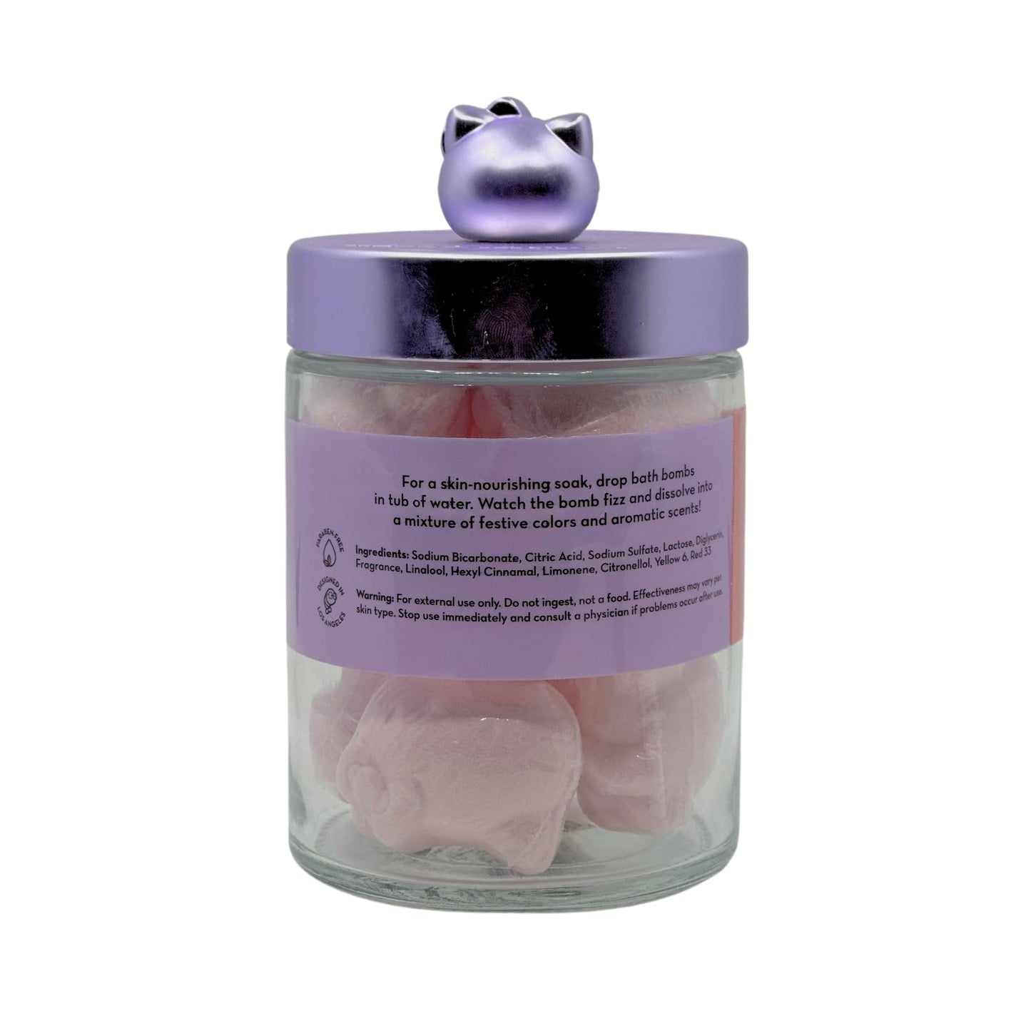 The Crème Shop x Hello Kitty Moisturizing Bath Fizzies, Aromatherapy Bath Bombs with Vitamin E (11 Pieces) Beauty and Personal Care The Crème Shop