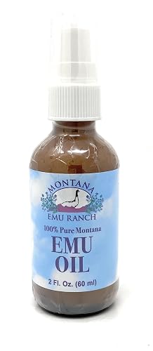100% Pure Montana Emu Oil Montana Emu Ranch Co. 2 oz Liquid Beauty & Personal Care Montana Emu Ranch