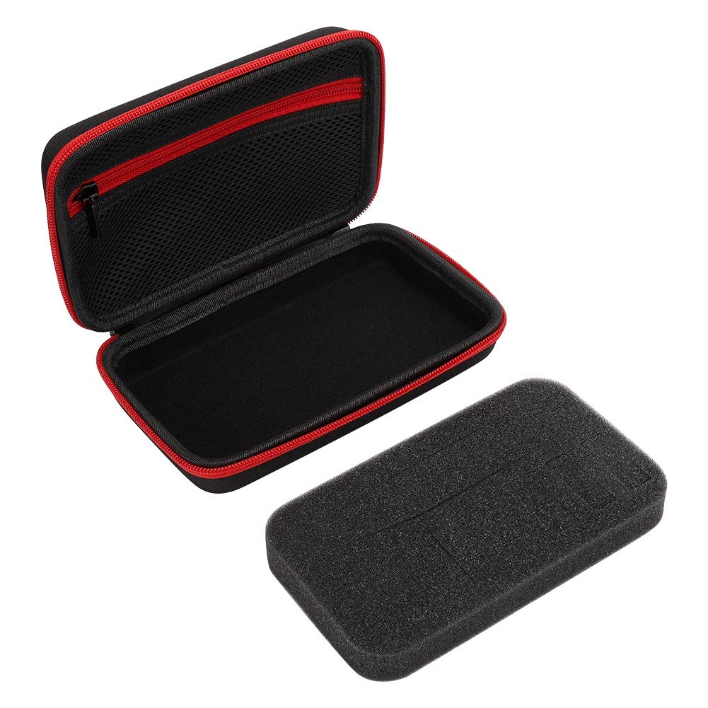Electric Shaver Storage Bag, Portable Hair Shaving Bag, Nylon TPU Hair Shaver Case for QP2520/90/70 (Black Red) Beauty and Personal Care Grcfumo