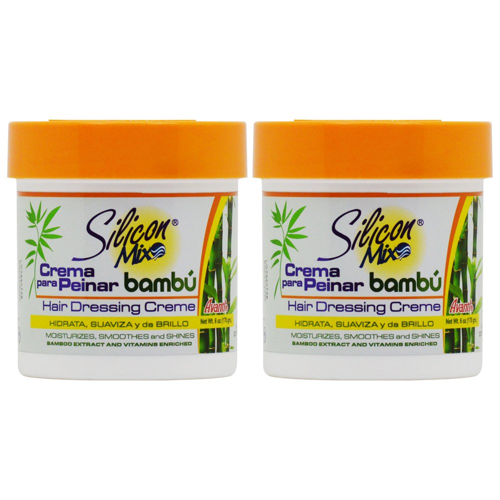 Silicon Mix Bambu Hair Dressing Cream 6oz Pack of 2 Beauty & Personal Care Silicon Mix