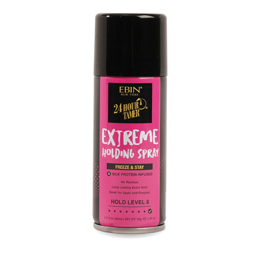EBIN NEW YORK 24 Hour Tamer Intense Holding Spray - Freeze & Stay 1.94oz/ 80ml | Tames Frizz & Flyaway, Gives High Shine & Volume, All Day Hold Beauty & Personal Care EBIN NEW YORK
