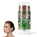 4th of July Glitter Stick, Patriotic Red White and Blue Face Hair Body Glitter Stick, 4th of July Outfits for Women Men, Sparkling Glitter Makeup Beauty & Personal Care TAQIYEZ