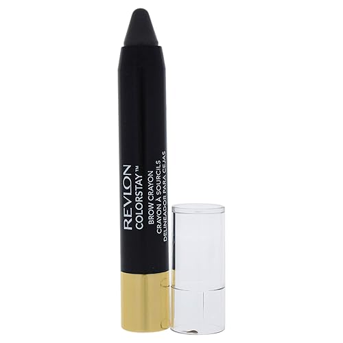 Revlon ColorStay Brow Crayon, Soft Black Beauty & Personal Care REVLON