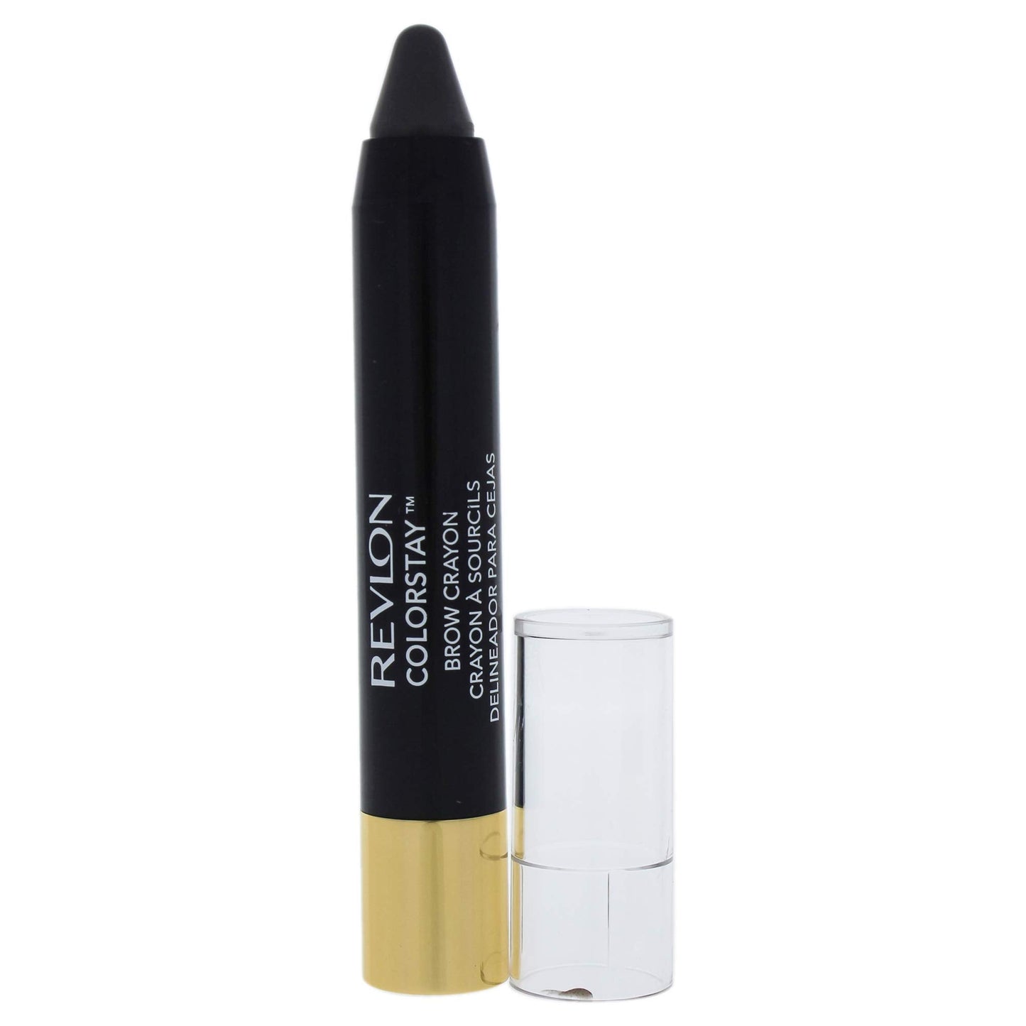 Revlon ColorStay Brow Crayon, Soft Black Beauty & Personal Care REVLON