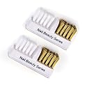 2Pcs Nail Art Drill Bit Cleaning Brushes 2-in-1 Copper and Soft Brushes Nail Art Tools for Nail Salon or Home Use, White Beauty & Personal Care luzen