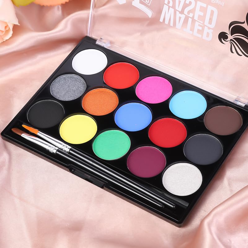 Water based colors painted body and face (WTCOLOR3) Beauty & Personal Care MayGirl