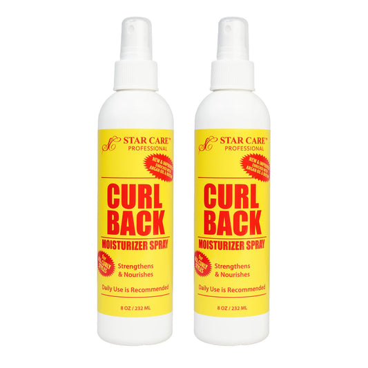 STAR CARE Professional Curl Back Moisturizer Spray - Argan Oil & Biotin Strengthening & Nourishing Hair Mist for Braids, Locks, Afros & Curly Hair Beauty & Personal Care STAR CARE