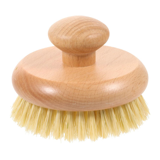 Shower Brush Handle Back Scrubber Body Exfoliator Wood Body Brush Bath Shower Brush for Wet or Dry Brushing Beauty and Personal Care Lurrose
