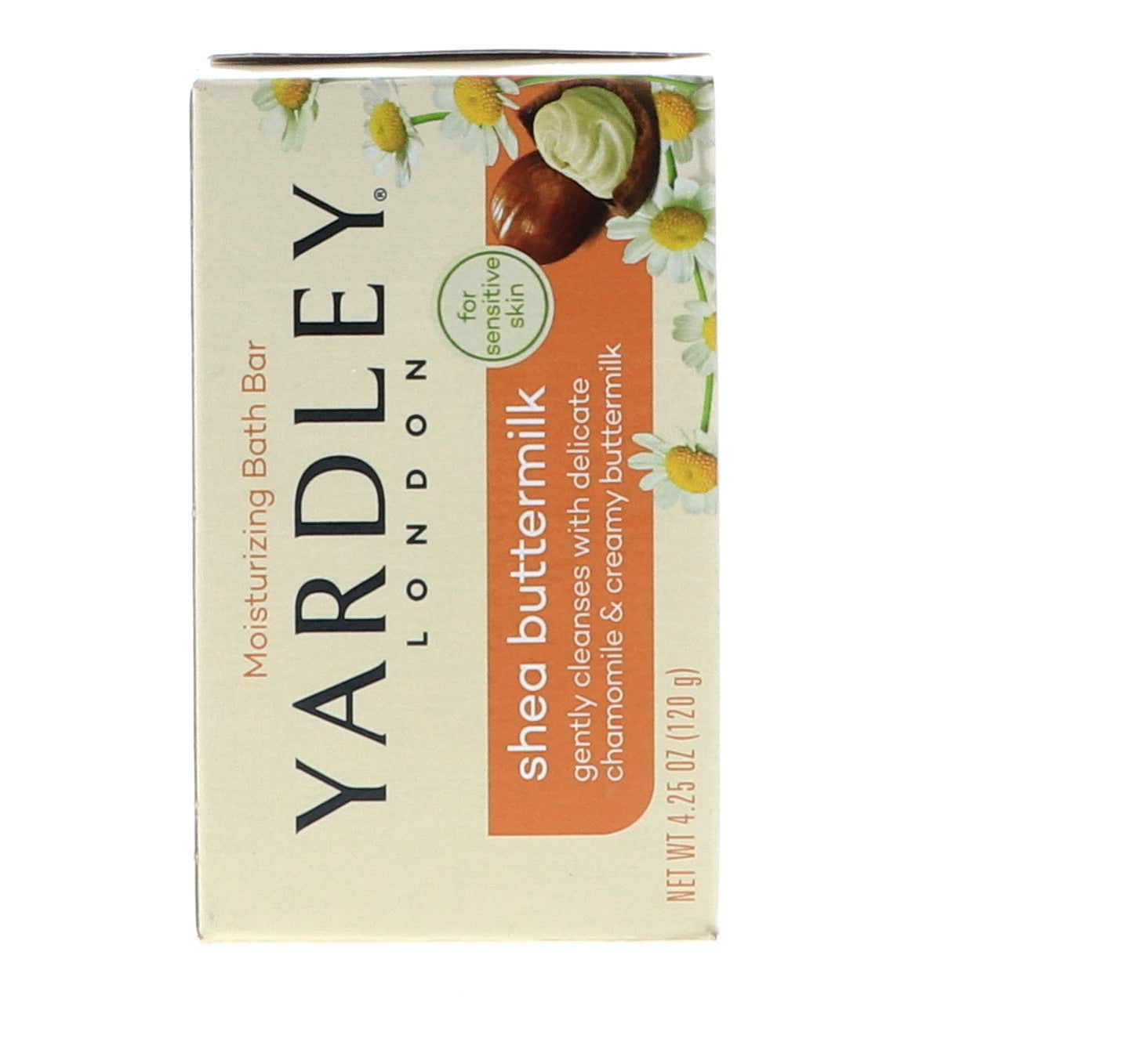 Yardley Shea Buttermilk Bath Bar 4oz 4 Pack Beauty & Personal Care YARDLEY LONDON