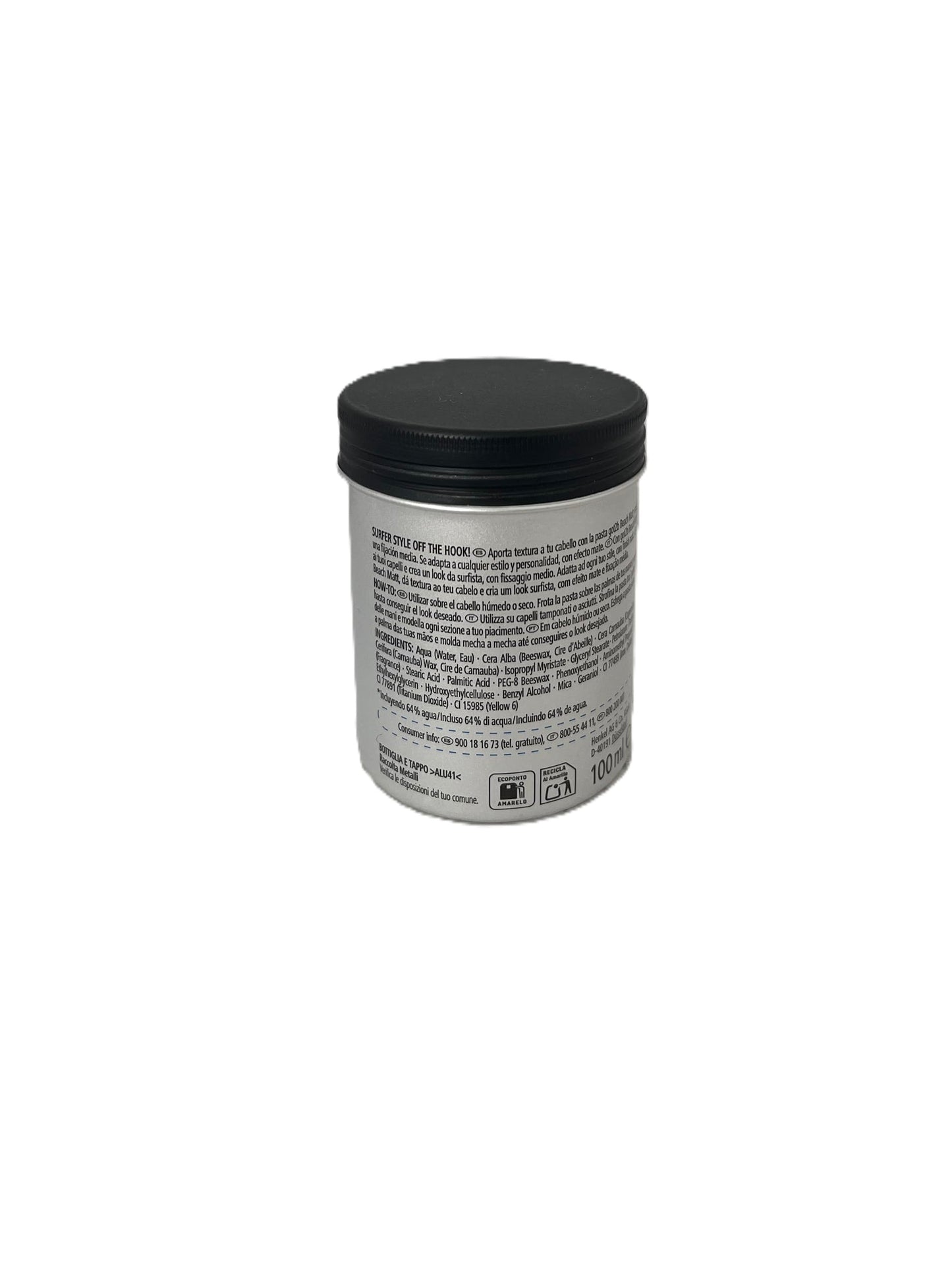 Schwarzkopf Got2b Beach Matt Surfer Look Matt Paste (100ml) Beauty & Personal Care Schwarzkopf