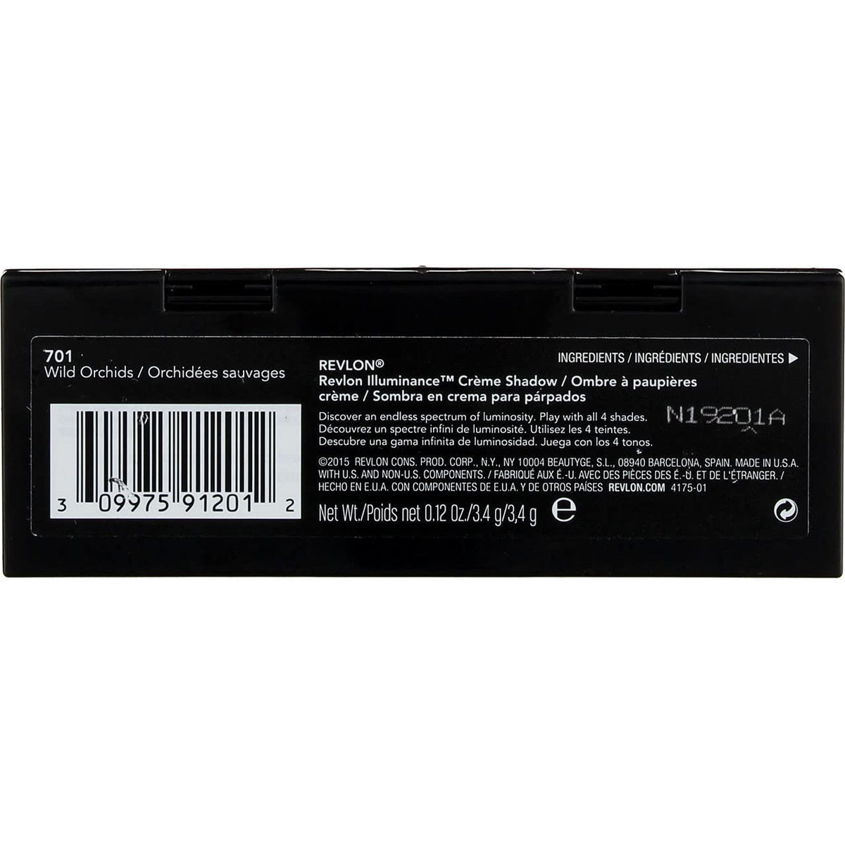 Revlon Crème Eyeshadow Palette, Illuminance Eye Makeup with Crease- Resistant Ingredients, Creamy Pigmented in Blendable Matte & Shimmer Finishes, 701 Beauty & Personal Care REVLON