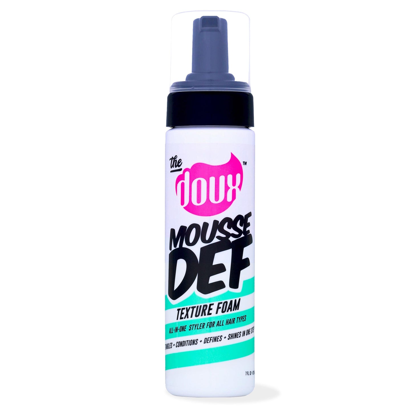 The Doux Multi-Use Mousse for Curly Hair - The Doux Mousse Def Texture Foam for Styling, Curl Definition, Volume & Shine - Curl Cream Alternative Beauty & Personal Care The Doux