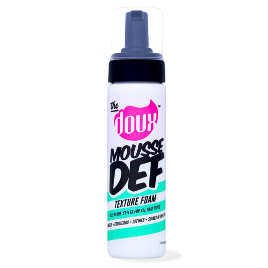 The Doux Multi-Use Mousse for Curly Hair - The Doux Mousse Def Texture Foam for Styling, Curl Definition, Volume & Shine - Curl Cream Alternative Beauty & Personal Care The Doux