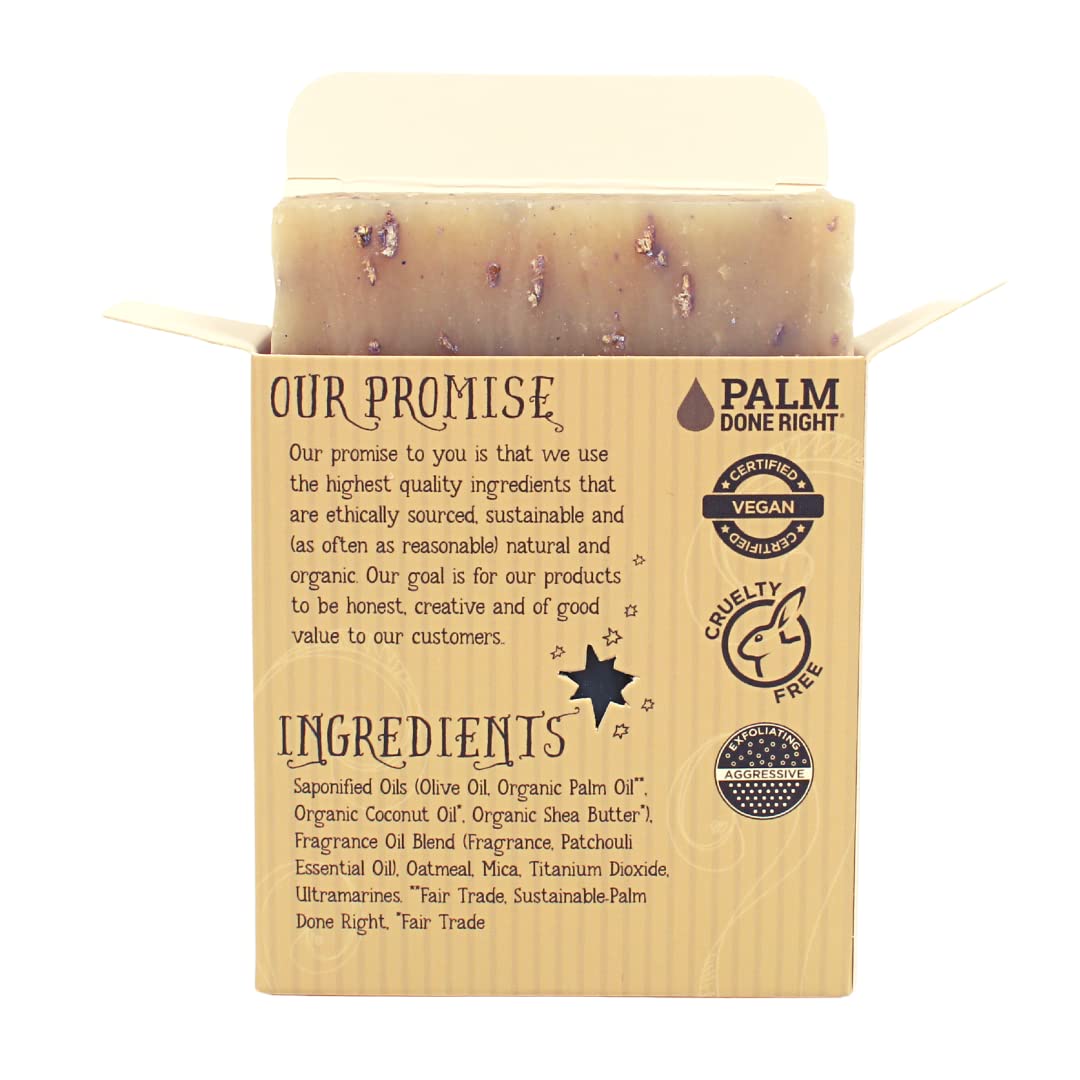 Patchouli Sandalwood Soap - Gentle Cleansing for Sensitive Skin, Earthy Scents - 3 Pack - Varina Handmade Soap Beauty & Personal Care Varina