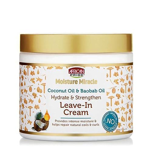 African Pride Moisture Miracle Leave in Cream 15oz Beauty & Personal Care My Africa Caribbean