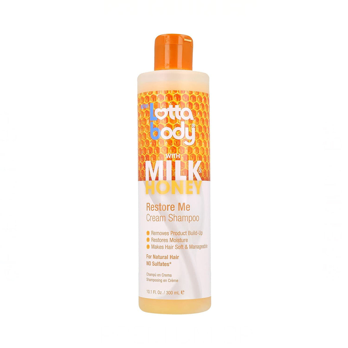 LOTTABODY Lotta Body Shampoo Milk & Honey 10.1oz, 10.1 Oz