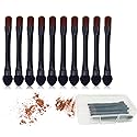 Vôsaidi Eyeshadow Brushes Makeup Brushes 10pcs Eyeshadow Sponge Dual Sides Eyeshadow Applicator Travel Eyeshadow Brush Concealer Brush Beauty & Personal Care Vôsaidi