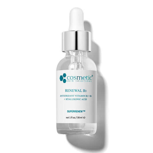 Renewal B3 Serum - 5% Niacinamide with Hyaluronic Acid & Vitamin B5 - Hydrating Face Serum for Dry & Dehydrated Skin - Improves the Look of Fine Beauty & Personal Care Cosmetic Skin Solutions