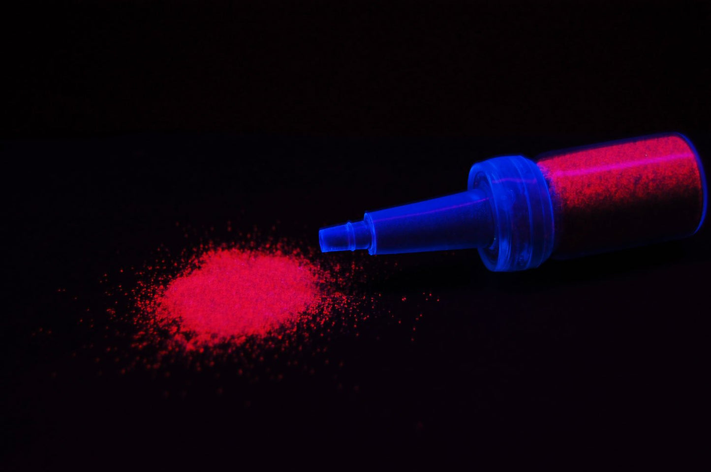 UV Blacklight Reactive Cosmetic Face & Body Glitter Powder (10 Gram Jars) (UV Neon Purple) Beauty & Personal Care DIRECTGLOW LLC
