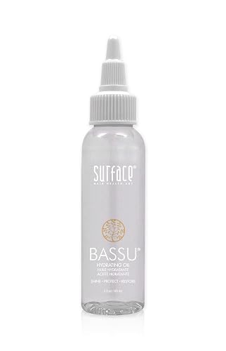 Surface Hair - Bassu Hydrating Oil - Hair Oil with Flax Seed, and Aloe Vera, Moisturize and Hydrate Repair Damaged Hair, Color Safe, 2 Fl Oz Beauty & Personal Care SURFACE