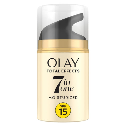 OLAY Total Effects 7-in-1 Anti-Aging Face Moisturizer with SPF 15, Fragrance-Free 1.7 oz Beauty & Personal Care Olay