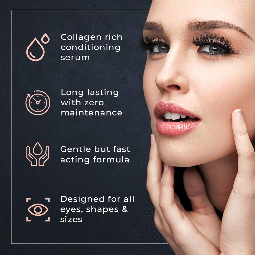 2 in 1 Lash Lift Kit and Brow Lamination Kit | Instant Perming, Lifting & Curling for Eyelashes & Eyebrows | Professional Salon Results Lasting 6-8 Beauty & Personal Care CICI Lash