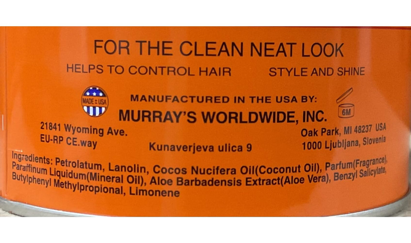Murray's Light Pomade & Hair Dressing, Super Light, 3 oz. Beauty & Personal Care Murrays