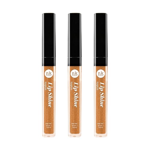 NICKA K NEW YORK Lipshine, Cosmetics, vibrant colors, bright colors, shining lips, lip shine, long lasting (AMZ257) Beauty & Personal Care NICKA K NEW YORK