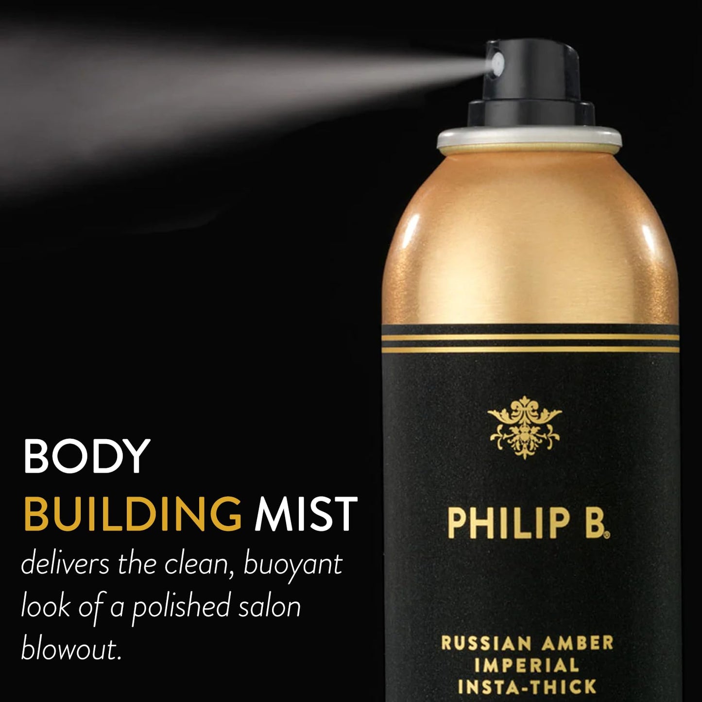 PHILIP B Russian Amber Imperial Insta-Thick Spray 8.8 oz. (260 ml) | Instantly Refreshes and Volumizes Hair Beauty & Personal Care PHILIP B