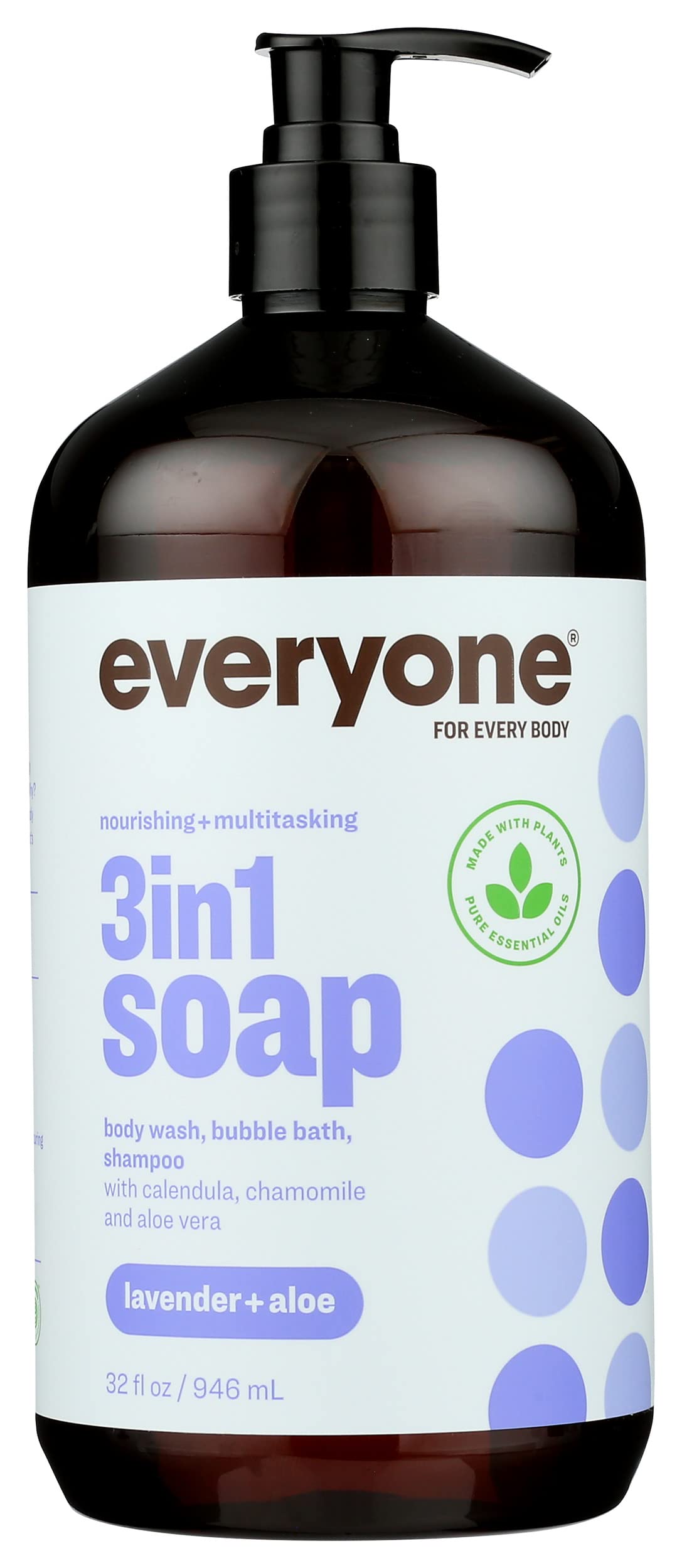 Everyone Soap Lavender Plus Aloe - 32 fl oz Pack of 1 Beauty and Personal Care Everyone