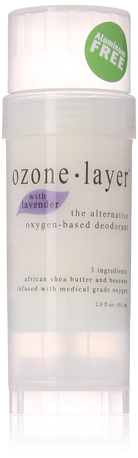 Ozone Layer Deodorant - All Natural Oxygen Based Alternative Deodorant - NO Aluminum, Parabens, Glycol (Lavender) Beauty and Personal Care Ozone Layer Deodorant