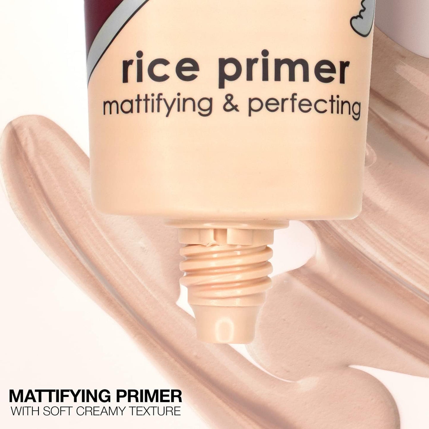 Palladio Rice Primer, Formulated with Natural Rice, Controls Oil on Your Skin and Locks in Makeup, Lightweight with a Smooth Matte Finish, Reduces Beauty & Personal Care Palladio