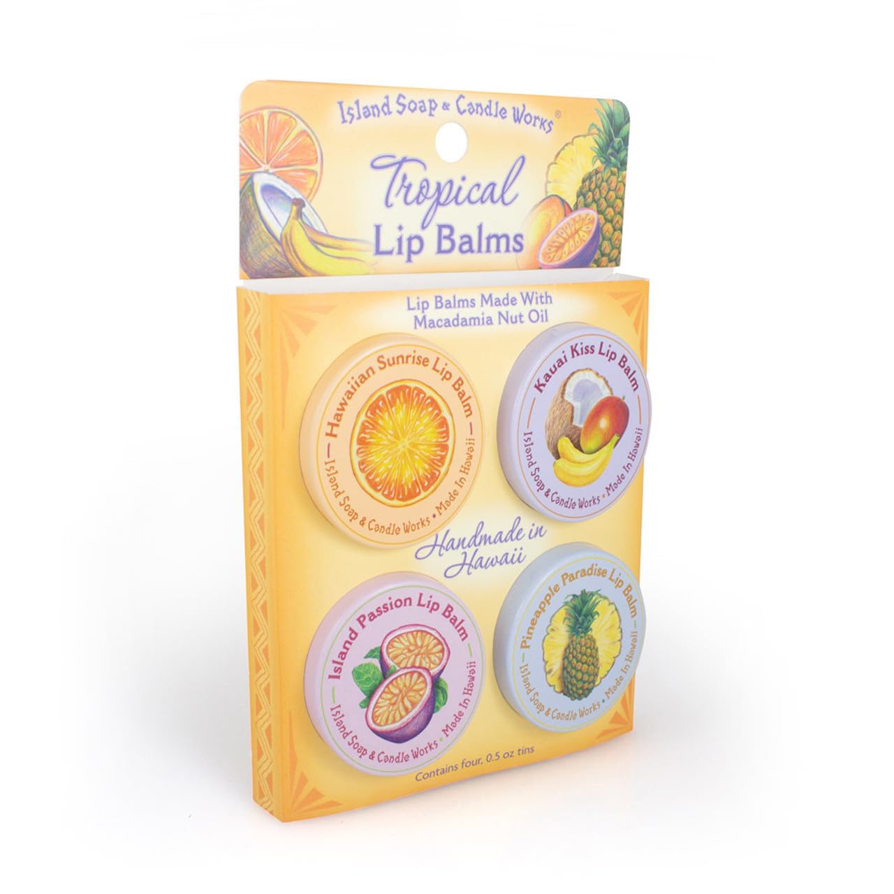 Island Soap & Candle Works Lip Balm (Tins) Beauty & Personal Care Island Soap & Candle Works