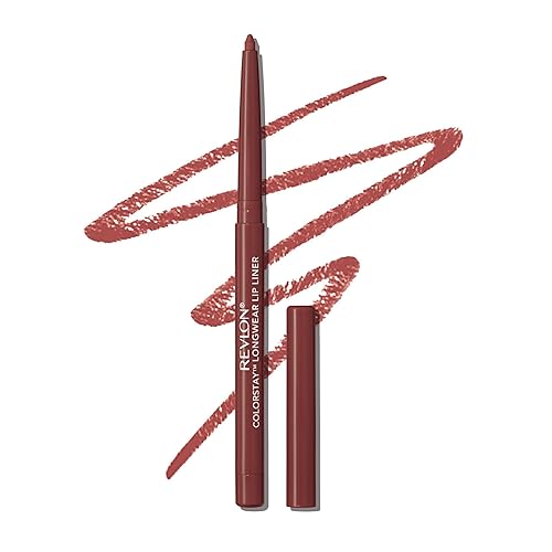 Revlon Colorstay Lip Liner Makeup with Built-in-Sharpener, Longwear Rich Colors, Stocking Stuffer for Women, 660 Mauve, 0.01 oz Beauty & Personal Care REVLON