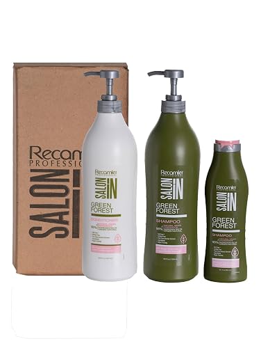 Recamier Professional Salon In Hair Care Treatment Set Repairing Shampoo and Conditioner 33.8 OZ + Shampoo 10.1oz Beauty & Personal Care RECAMIER PROFESSIONAL SALON IN