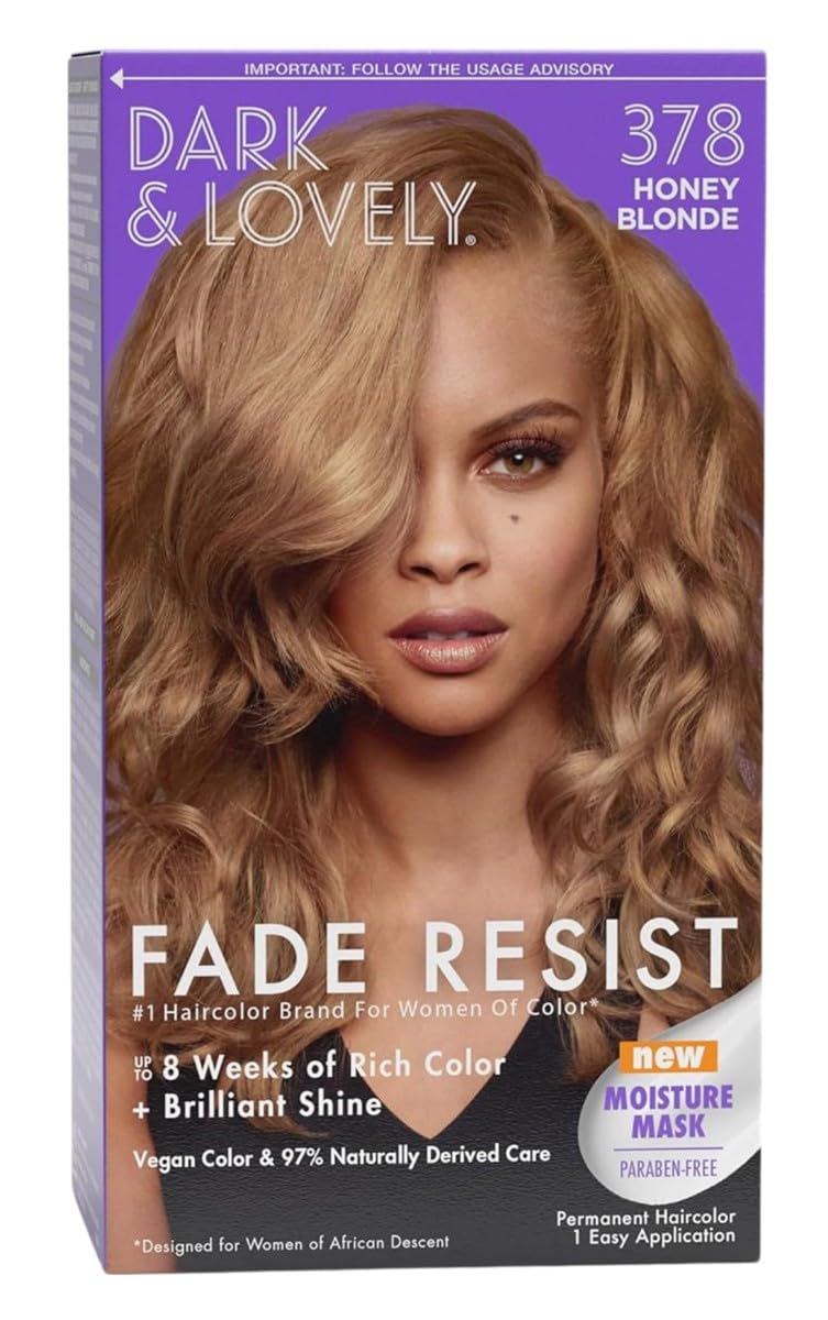 Dark & Lovely Color #378 Honey Blonde (2 Pack) Beauty & Personal Care Dark and Lovely
