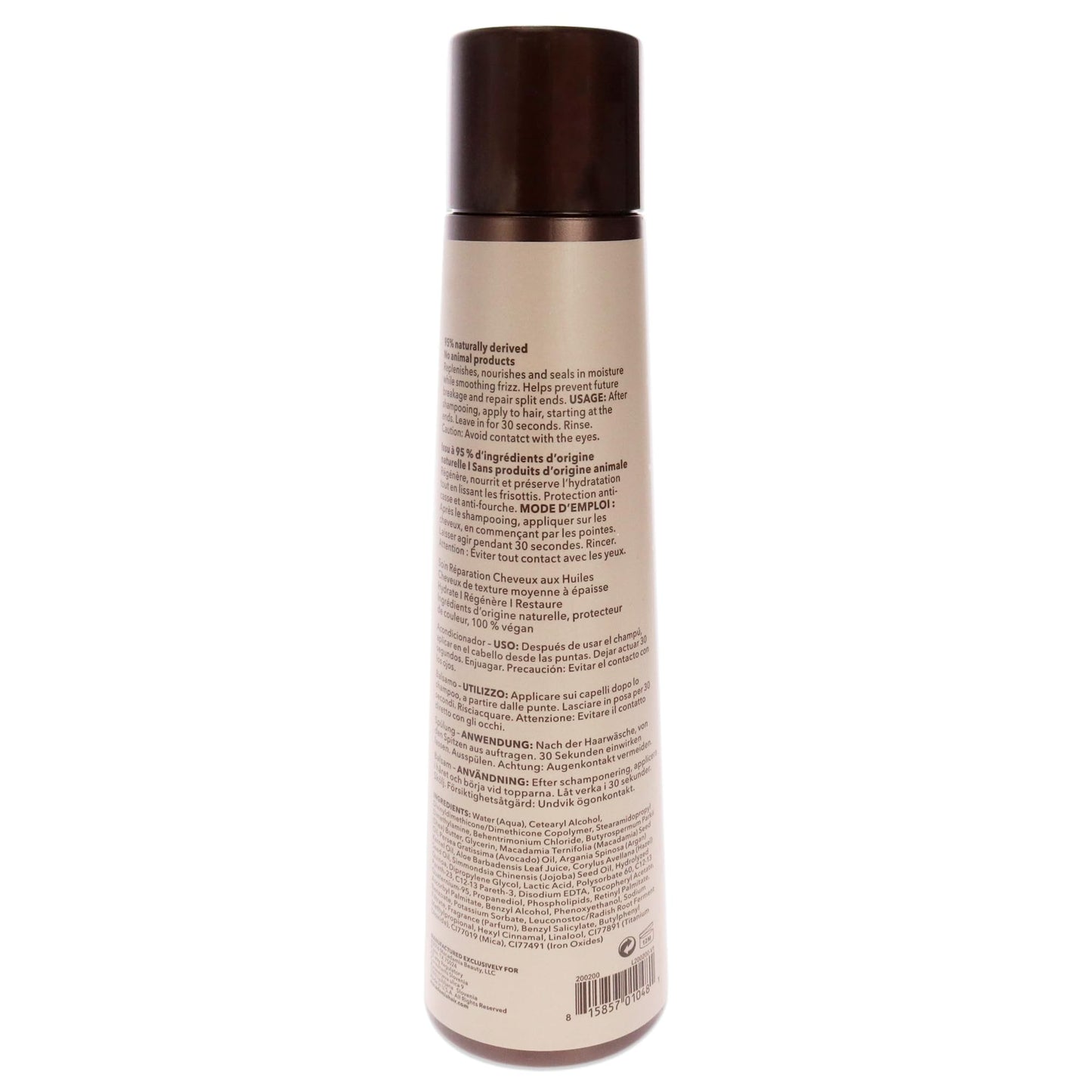 Macadamia Professional Nourishing Repair Conditioner, 10 Fl oz - Macadamia and Argan Oil - For dry, damaged, and color treated hair - Color safe Beauty & Personal Care Macadamia Natural Oil