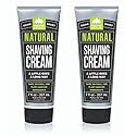 Pacific Shaving Company Natural Shaving Cream - Shea Butter + Vitamin E Shave Cream for Hydrated Sensitive Skin - Clean Formula for a Smooth Beauty & Personal Care Pacific Shaving Company