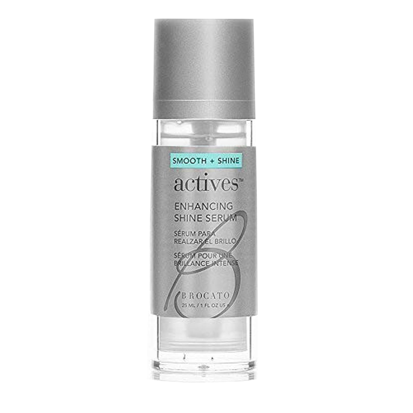 Brocato Actives Enhancing Shine Serum: Anti Frizz Smoothing Treatment for Damaged Hair - Leave In Product with Natural Oil to Repair / Control Dry Beauty & Personal Care Brocato