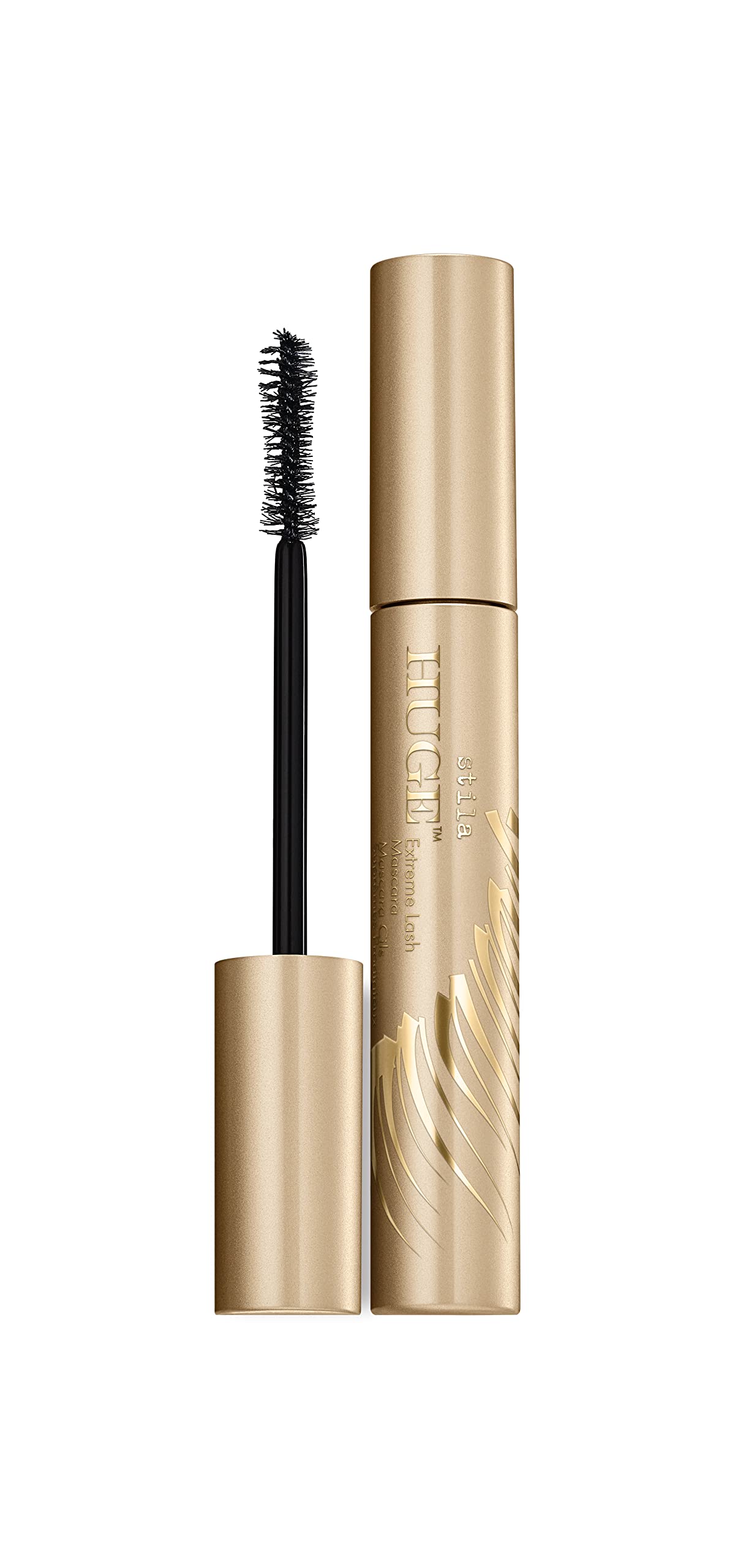 stila HUGE Extreme Lash Mascara, Intense Black | Volume, Full Length, Curl, Lift, No Clump, Crunch or Smudge | Lightweight, Long-Lasting Buildable Eye Beauty & Personal Care stila